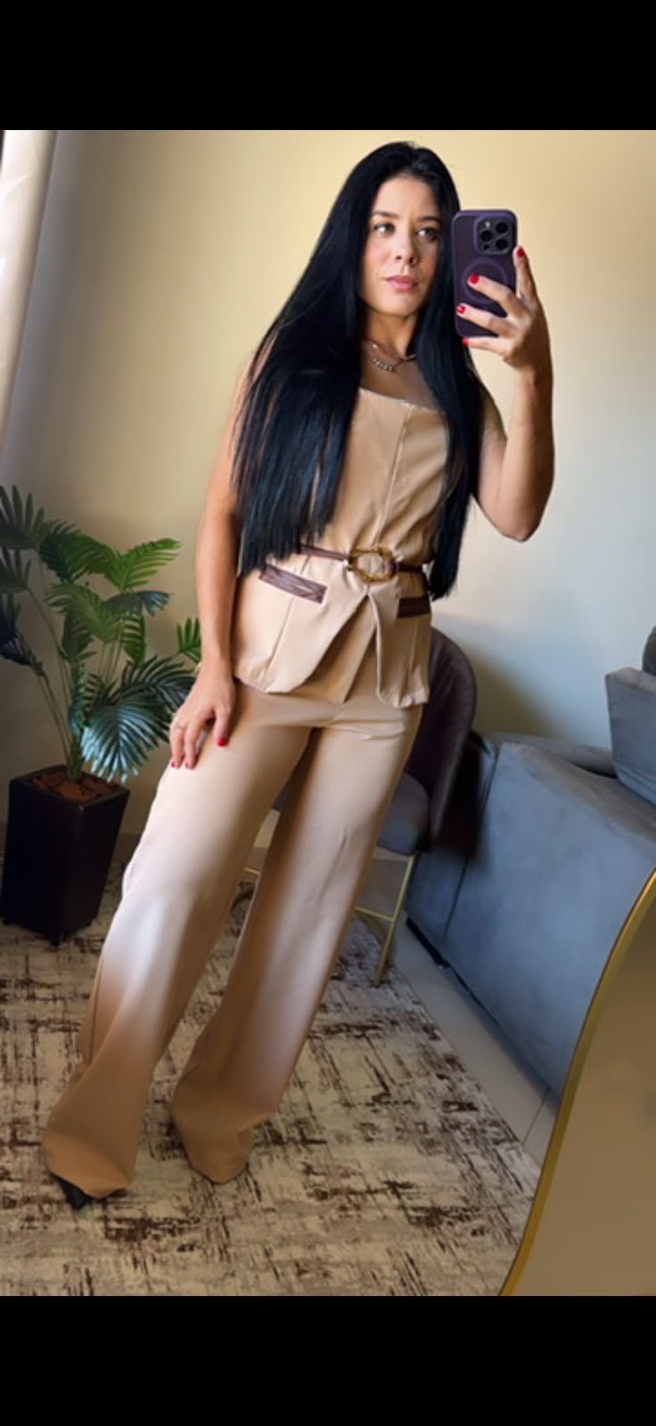 CONJUNTO SOCIAL DETALHES EM COURO
