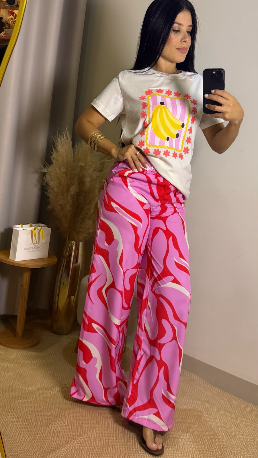 CALÇA LISTRAS NINA