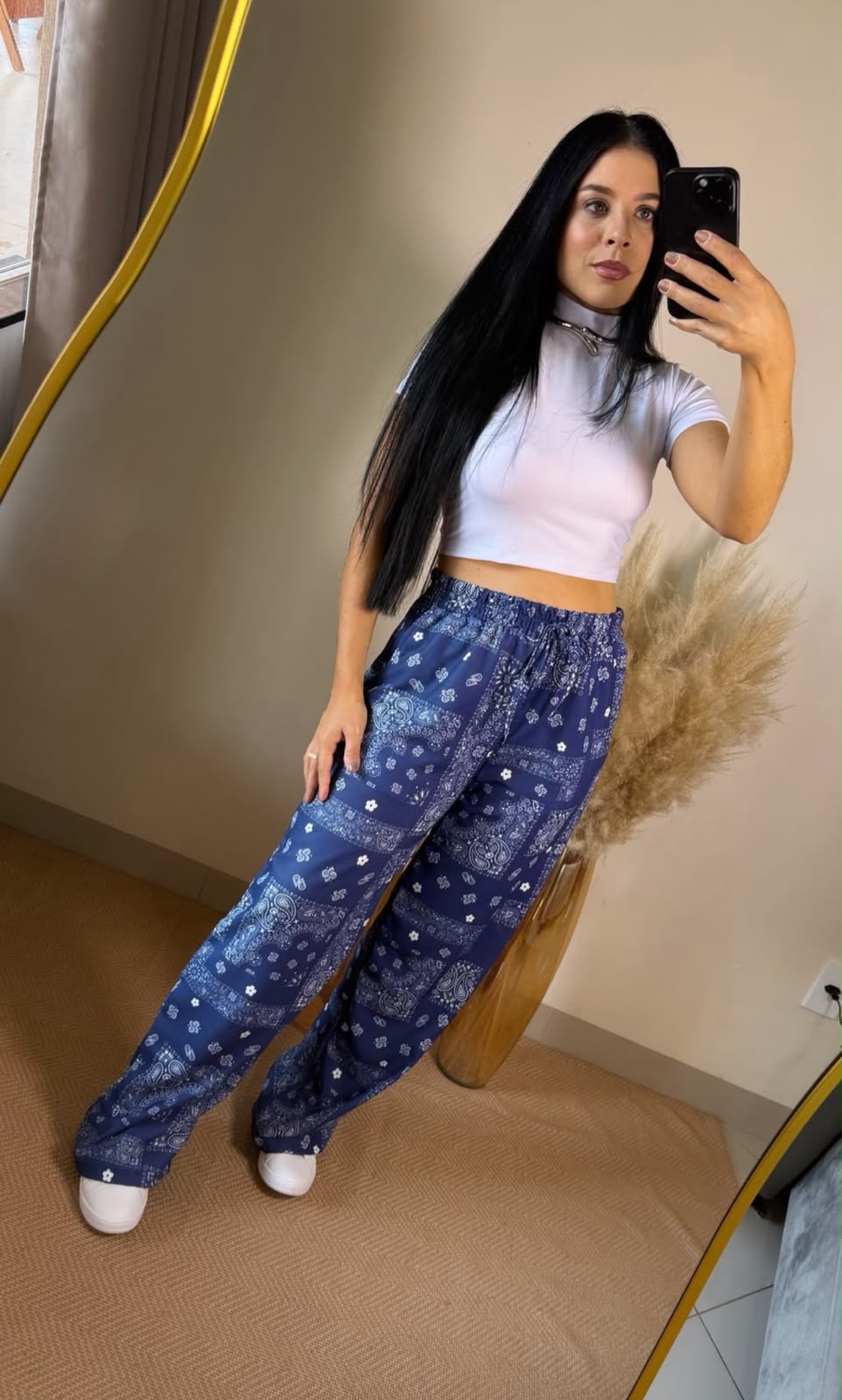 CALÇA PAISLEY