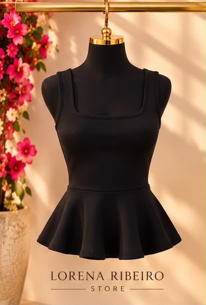 BLUSAS PEPLUM CATARINA