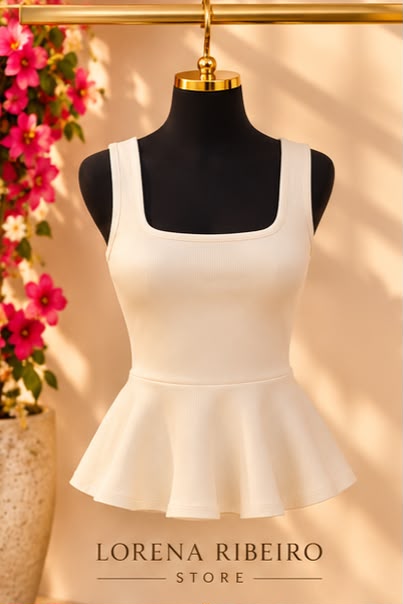 BLUSAS PEPLUM CATARINA