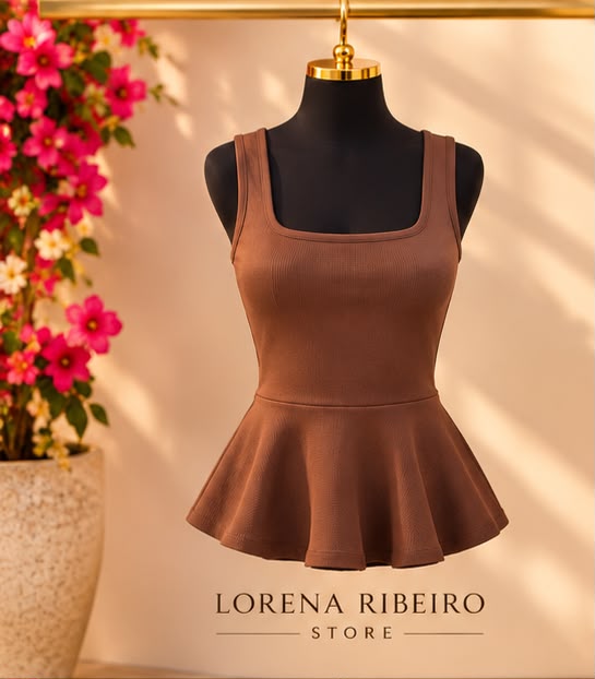 BLUSAS PEPLUM CATARINA
